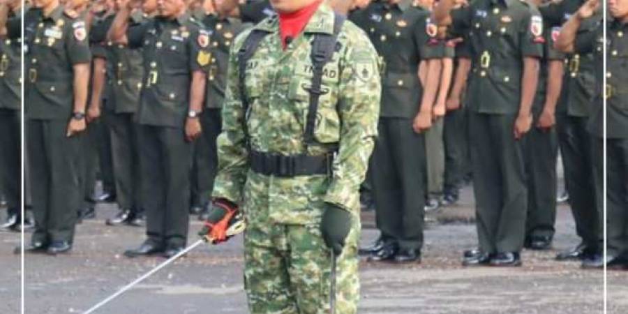 PA Magetan Saksikan Penutupan Pendidikan Tamtama Infanteri Gelombang I TA 2026