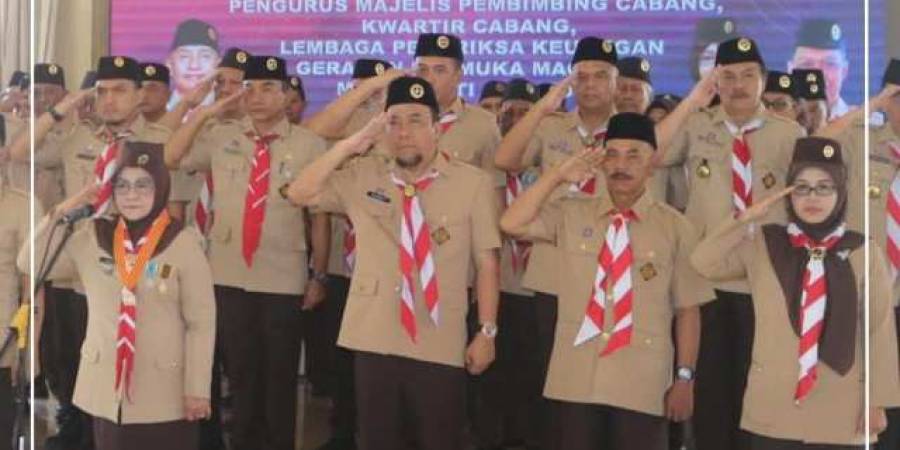 KPA Hadiri Pelantikan Kwartir Cabang Pramuka, Perkuat Sinergi Kelembagaan